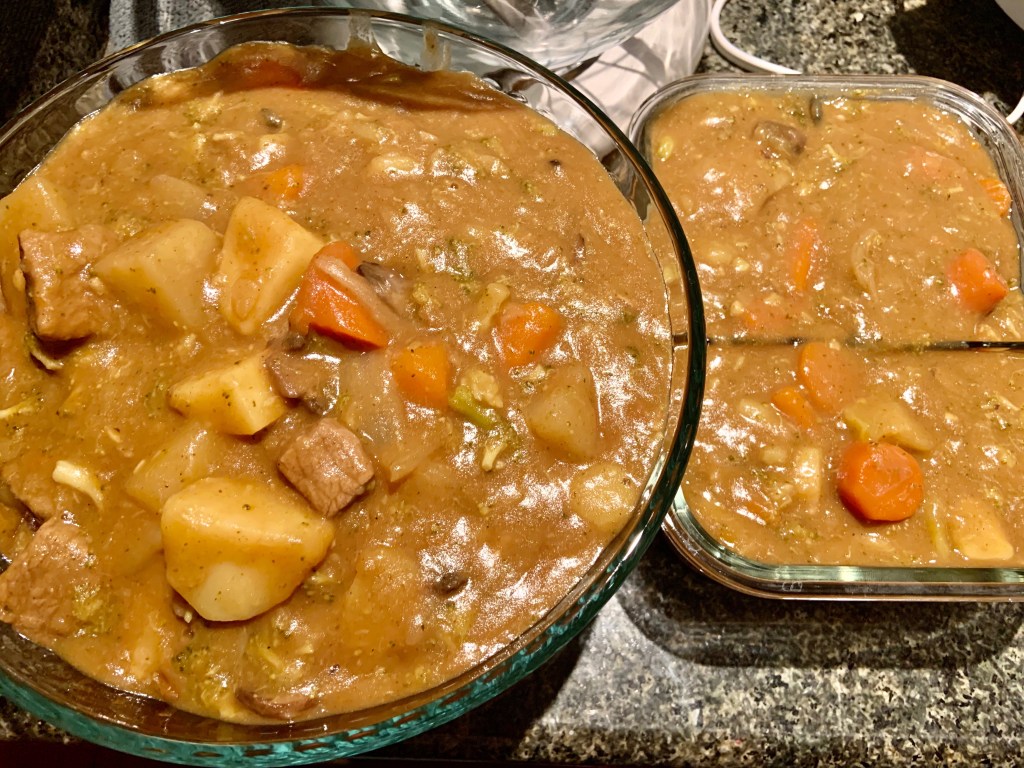 japanese curry leftovers